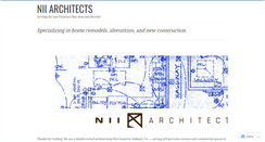 Desktop Screenshot of niiarchitects.com